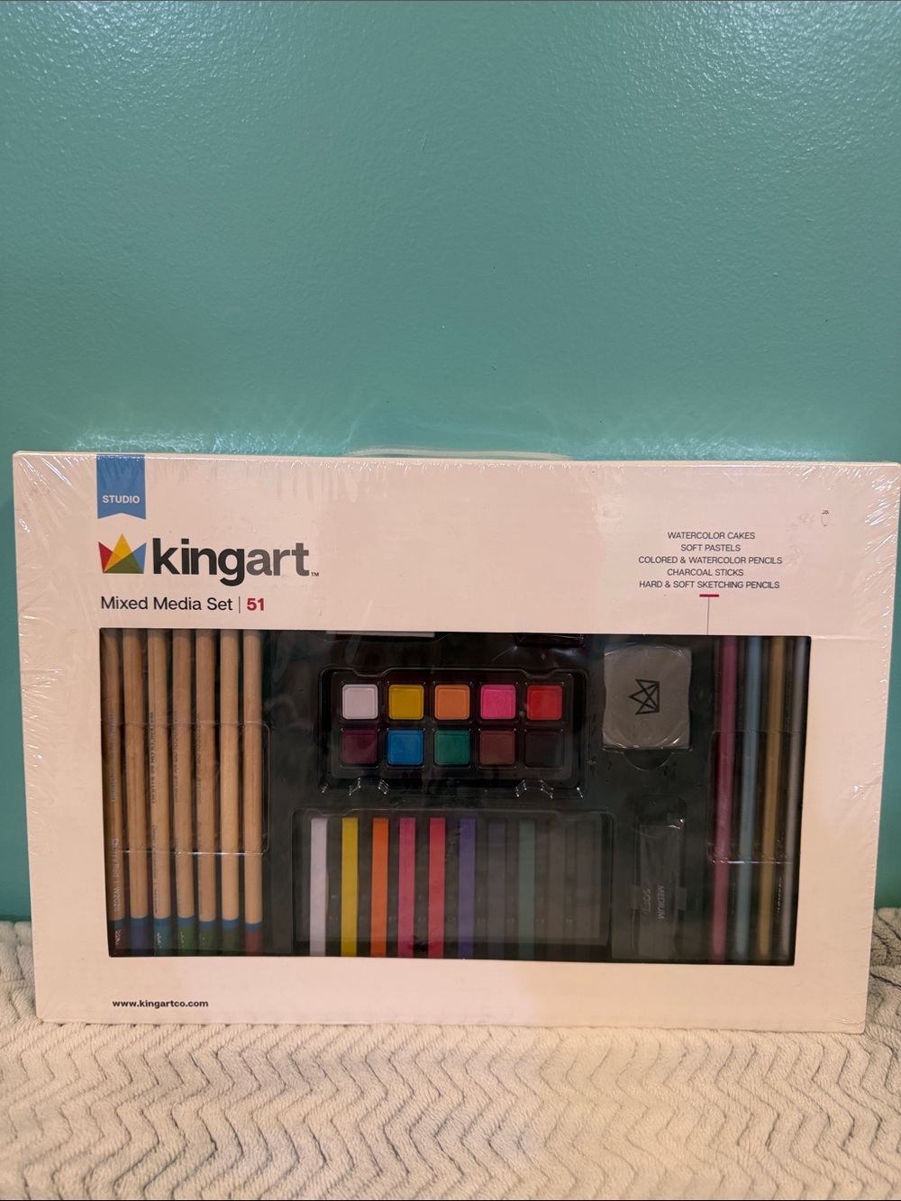 KingArt Mixed Media Kids Art Set - Assorted Colors